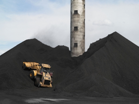Lucas Foglia, Coal Storage, TS Power Plant, Newmont Mining Corporation, Dunphy, Nevada, 2012