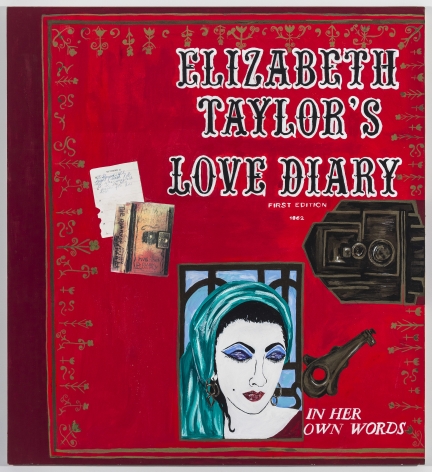 Kathe&nbsp;Burkhart Love Diary: from the Liz Taylor Series (movie magazine cover), 2011