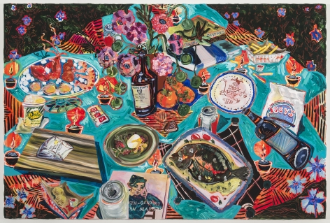 Kate&nbsp;Pincus-Whitney Feast in the Neon Jungle: Last Picnic in Providence, 2020