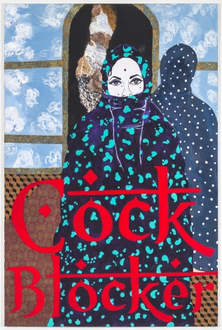 Kathe&nbsp;Burkhart Cockblocker: from the Liz Taylor Series (after Firooz Zahedi), 2012